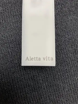 Aletta vita/Tシャツ/カットソー/トップス/ブラック/M