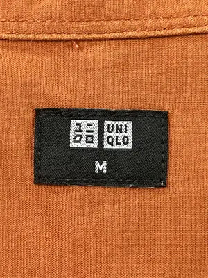 UNIQLO/ユニクロ/シャツ/ブラウス/トップス/オレンジ/M