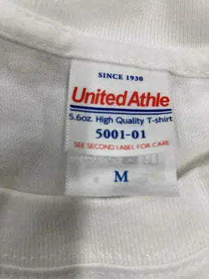 United Athle/ユナイテッドアスレ/Tシャツ/カットソー/トップス/ホワイト/M