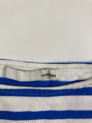 MOUSSY/マウジー/ノースリーブ/トップス/ホワイト/FREE