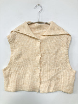 NICE CLAUP/ナイスクラップ/ベスト/トップス/アイボリー/F