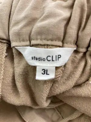 studio CLIP/スタジオクリップ/チノパンツ/パンツ/ベージュ/3L