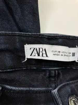 ZARA/ザラ/デニムパンツ/パンツ/ブラック/EUR 38 USA 6