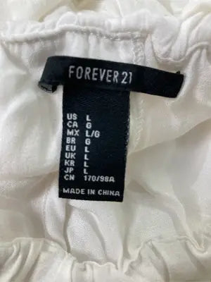 FOREVER21/フォーエバートゥエンティーワン/Tシャツ/カットソー/トップス/ホワイト/L