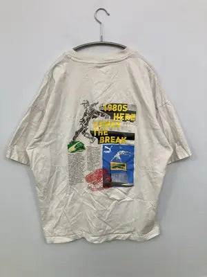 PUMA/プーマ/Tシャツ/カットソー/トップス/ホワイト/L