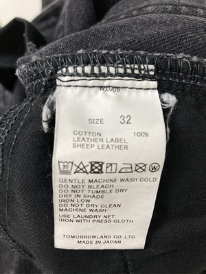 MACPHEE/マカフィー/デニムパンツ/パンツ/ブラック/32