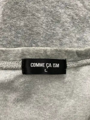 COMME CA ISM/コムサイズム/Tシャツ/カットソー/トップス/グレー/L