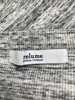 relume/レリューム/ワンピース/ワンピース/ドレス/グレー/F