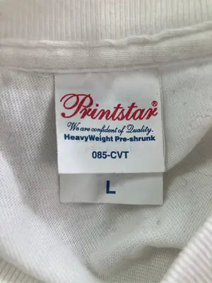 Printstar/プリントスター/Tシャツ/カットソー/トップス/ホワイト/L