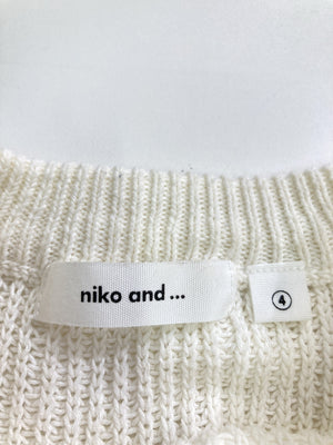 niko and .../ニコアンド/ニット/セーター/トップス/ホワイト/4