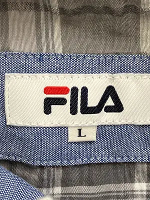 FILA/フィラ/シャツ/ブラウス/トップス/グレー/L