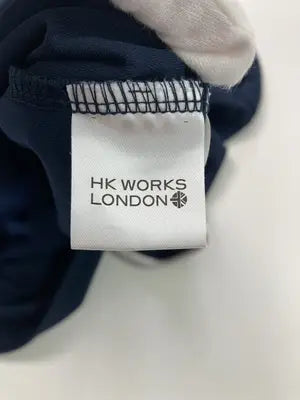 HK WORKS LONDON/エイチケーワークスロンドン/Tシャツ/カットソー/トップス/ネイビー/LL