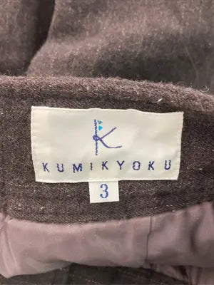 KUMIKYOKU/クミキョク/その他パンツ/パンツ/ブラウン/3