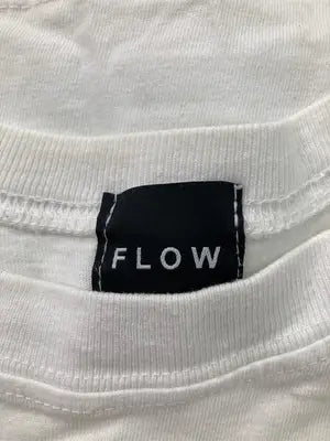 FLOW/フロー/Tシャツ/カットソー/トップス/ホワイト