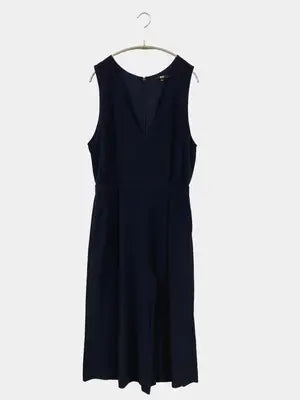 UNIQLO/ユニクロ/つなぎ/オールインワン/オールインワン・サロペット/ネイビー/L