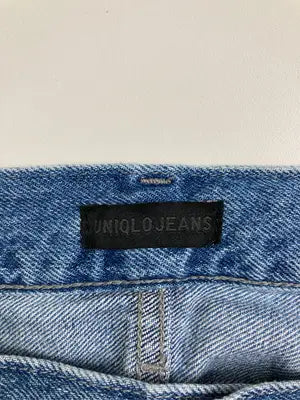 UNIQLO JEANS/ユニクロジーンズ/デニムパンツ/パンツ/ブルー/33(84cm)
