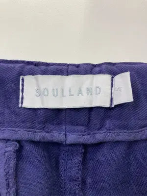 SOULLAND/チノパンツ/パンツ/パープル/S