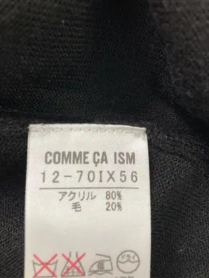 COMME CA ISM/コムサイズム/ニット/セーター/トップス/ブラック/M