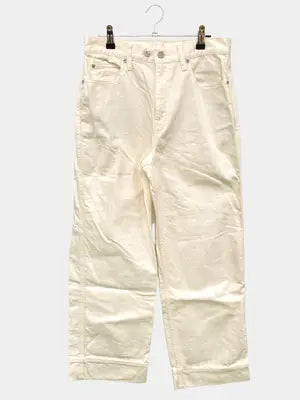 UNIQLO/ユニクロ/デニムパンツ/パンツ/アイボリー/26 (66cm)