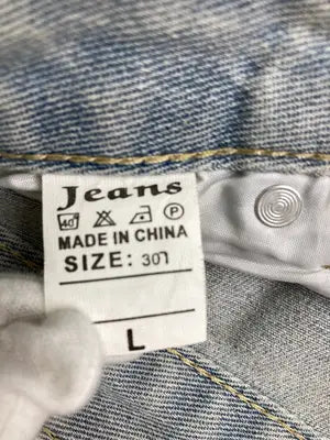 JEANS/ジーンズ/デニムパンツ/パンツ/スカイブルー/L