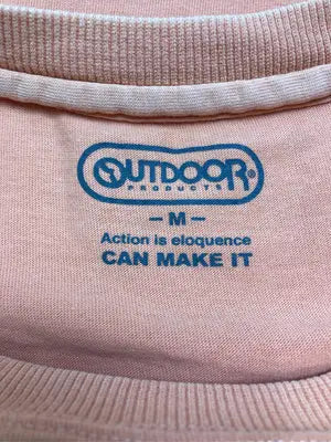 OUTDOOR/アウトドア/Tシャツ/カットソー/トップス/オレンジ/M