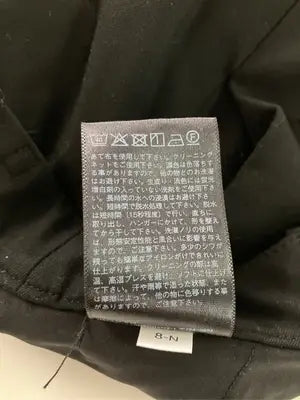 UNIQLO/ユニクロ/スラックス/パンツ/ブラック/M