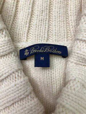 BROOKS BROTHERS/ブルックスブラザーズ/ニット/セーター/トップス/アイボリー/M