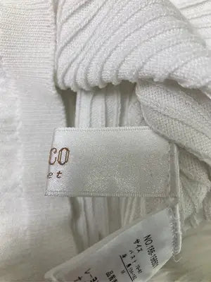 tocco closet/ニット/セーター/トップス/ホワイト/M
