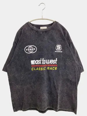EMMA CLOTHES/エマクローズ/Tシャツ/カットソー/トップス/ブラック/M