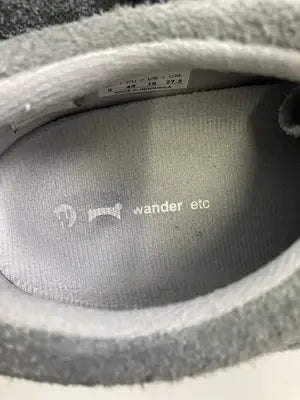 wander/モカシン/デッキシューズ/シューズ/グレー/27.5