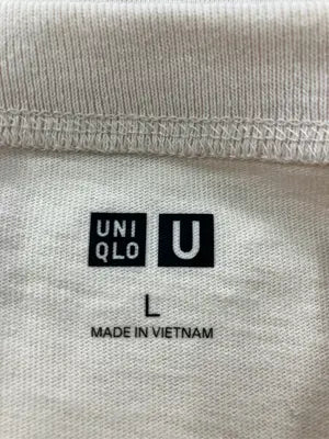 UNIQLO/ユニクロ/Tシャツ/カットソー/トップス/ベージュ/L