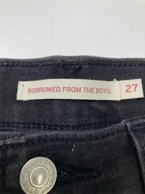 borrowed from the boys/デニムパンツ/パンツ/ブラック/27