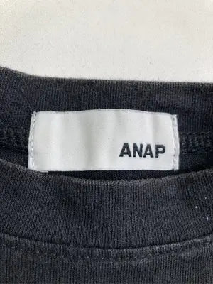 ANAP/アナップ/Tシャツ/カットソー/トップス/ブラック/F