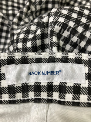 BACK NUMBER/バックナンバー/スラックス/パンツ/ブラック/29(63cm)