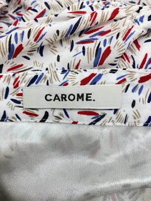 CAROME./シャツワンピース/ワンピース/ドレス/ホワイト/F