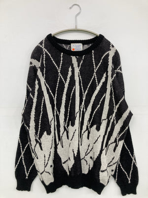 R.J.pumpkin/ニット/セーター/トップス/ブラック