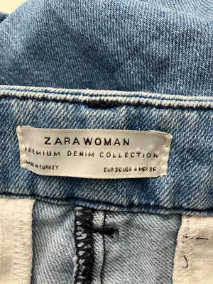 ZARA WOMAN/ザラウーマン/デニムパンツ/パンツ/ブルー/EUR 36 USA 4 MEX 26