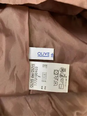 OLIVE des OLIVE/オリーブデオリーブ/ワンピース/ワンピース/ドレス/ブラウン/FREE