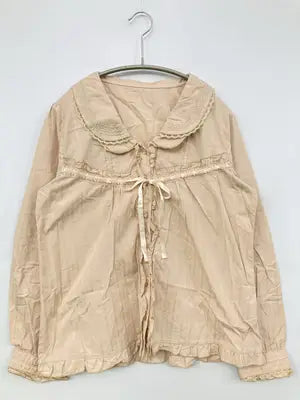 axes femme/アクシーズファム/Tシャツ/カットソー/トップス/ベージュ/M   バスト79～87   身長154～162