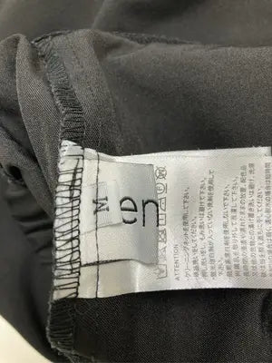 enni+/スラックス/パンツ/ブラック/M