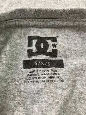 DC/ディーシー/Tシャツ/カットソー/トップス/グレー/S