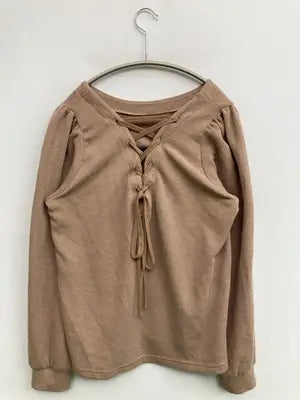 COLZA/コルザ/Tシャツ/カットソー/トップス/ブラウン/L