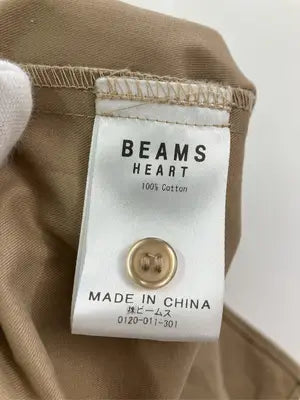 BEAMS HEART/ビームスハート/シャツワンピース/ワンピース/ドレス/ベージュ