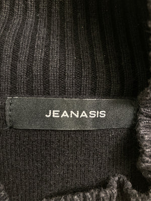 JEANASIS/ジーナシス/ニット/セーター/トップス/ブラック/F