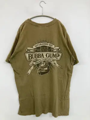 bubba gump/Tシャツ/カットソー/トップス/カーキ/M
