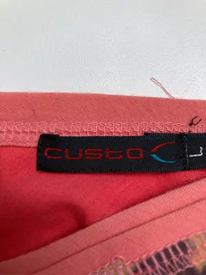 CUSTO/クスト/Tシャツ/カットソー/トップス/レッド/L