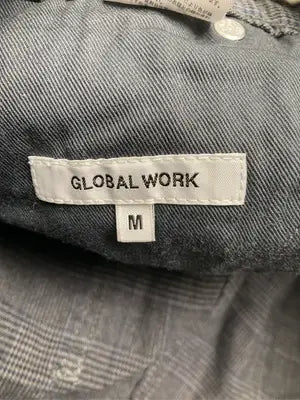 GLOBAL WORK/グローバルワーク/スラックス/パンツ/ブラック/M
