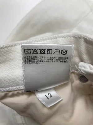 UNIQLO/ユニクロ/デニムパンツ/パンツ/アイボリー/24(61cm)