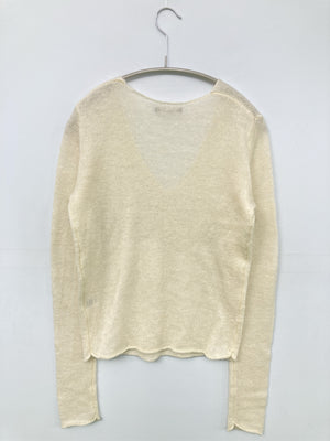 BRANDY MELVILLE/ブランディーメルビル/ニット/セーター/トップス/アイボリー/160/84A