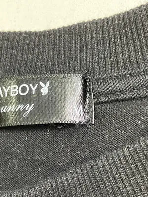 PLAYBOY Bunny/Tシャツ/カットソー/トップス/ブラック/M